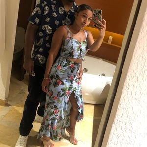 Floral two piece